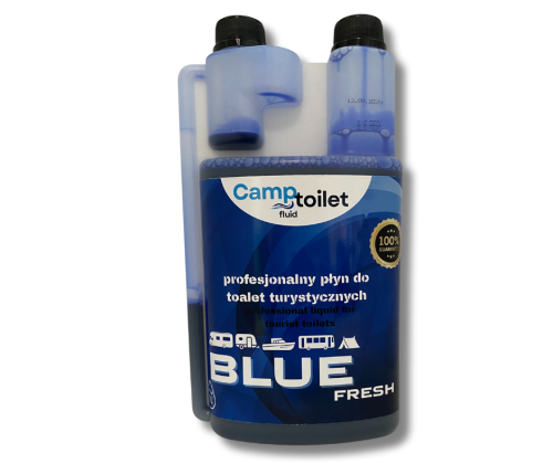 Camptoilet Blue Fresh płyn do toalet turystycznych 1 litr z dozownikiem