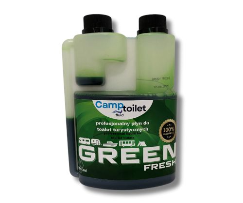 Camptoilet Green Fresh płyn do toalet turystycznych 500 ml z dozownikiem
