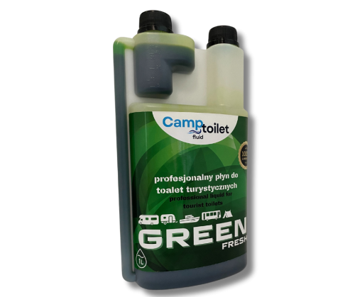Camptoilet Green Fresh płyn do toalet turystycznych 1 l z dozownikiem