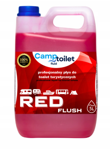 Camptoilet Red Flush płyn do toalet turystycznych 5 l