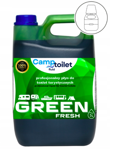 Camptoilet Green Fresh płyn do toalet turystycznych 5 l