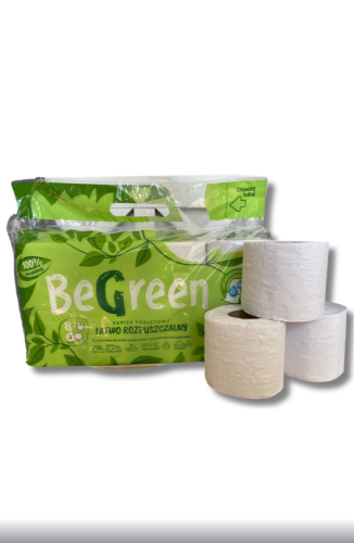 BeGreen papier toaletowy rozpuszczalny do toalet turystycznych 8 rolek