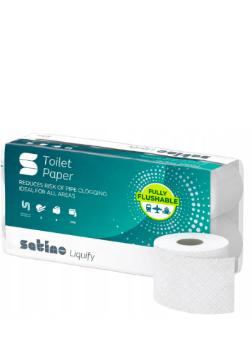 Satino papier toaletowy rozpuszczalny do toalet turystycznych 8 rolek