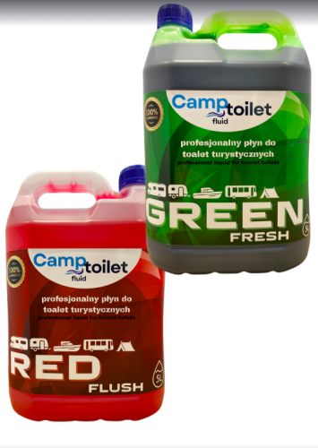 Zestaw 2 x płyn do toalet turystycznych Camptoilet 5L